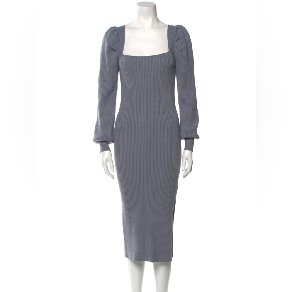 House of Harlow 1960 square neckline midi